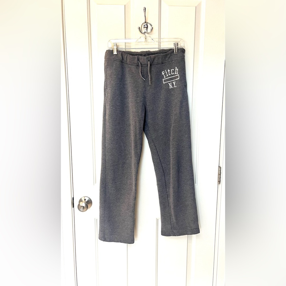 Abercrombie & Fitch Kids Gray Straight Leg Sweatpants Youth XL